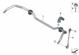 Diagram for 2017 BMW X1 Sway Bar Kit - 31306853912