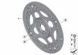 Diagram for 2015 BMW 535d Flywheel - 11228506670