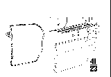 Diagram for BMW 3.0S Door Seal - 51221800077