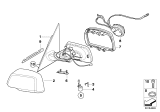 Diagram for 2007 BMW X3 Side View Mirrors - 51163450526