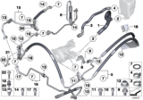 Diagram for BMW 640i Gran Coupe Power Steering Hose - 32416799933