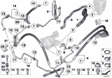 Diagram for 2013 BMW 740i Power Steering Hose - 32416799933