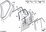 Diagram for 2020 BMW X7 Door Moldings - 51357482521