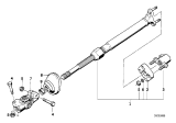 Diagram for BMW 735iL Steering Shaft - 32311162082