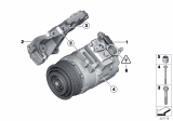 Diagram for 2016 BMW X3 A/C Compressor - 64529217869