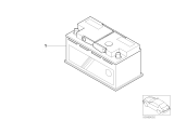 Diagram for 2006 BMW Z4 Batteries - 61217591080