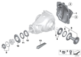 Diagram for 2009 BMW Z4 Differential Cover - 33111428888