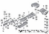 Diagram for BMW Alpina B7L Exhaust Heat Shield - 51487185203