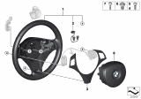 Diagram for 2012 BMW 128i Steering Wheel - 32306795572