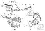 Diagram for BMW 325i Air Hose - 13411730397