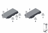 Diagram for BMW X4 Body Control Module - 61356809374