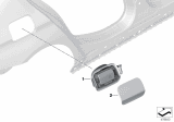 Diagram for BMW 530e xDrive Fuel Filler Housing - 51177387940