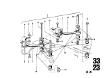 Diagram for 1973 BMW 3.0CS Sway Bar Bushing - 31352654111