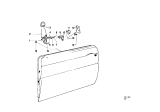 Diagram for 1969 BMW 2000 Door Latch Assembly - 51216742108