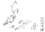 Diagram for 2011 BMW X5 M Door Handle - 51227207568