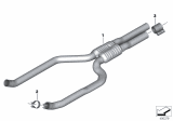 Diagram for BMW X7 Muffler - 18307935482