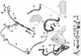 Diagram for 2009 BMW X5 Power Steering Hose - 32416783856