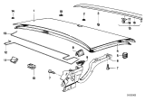 Diagram for 1985 BMW 735i Door Hinge - 41621858903