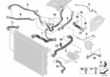 Diagram for BMW 740i xDrive Cooling Hose - 17128678503