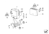 Diagram for 1992 BMW 525i ABS Pump And Motor Assembly - 34511090911