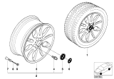 Diagram for 2006 BMW X5 Alloy Wheels - 36111096156