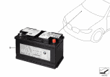 Diagram for 2019 BMW 740i Batteries - 61217604802