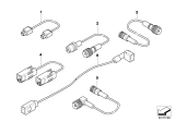 Diagram for 2000 BMW X5 Antenna Cable - 61126928581