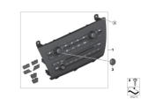 Diagram for 2016 BMW X6 Blower Control Switches - 64119388807