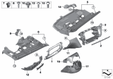 Diagram for BMW 650i Steering Column Cover - 51458056782