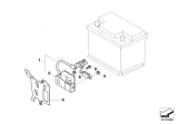 Diagram for BMW 745i Battery Fuse - 61138364631