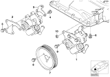 Diagram for 2001 BMW M5 Power Steering Pump - 32412229037