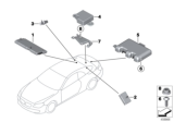 Diagram for BMW Alpina B6 xDrive Gran Coupe Antenna - 65209230911