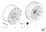 Diagram for BMW Alloy Wheels - 36102283551