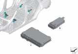 Diagram for BMW X6 M Body Control Module - 61359459684