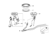 Diagram for BMW 325i Fuel Pump - 16141183541