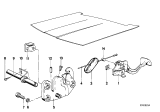 Diagram for 1979 BMW 733i Hood Latch - 51231864685