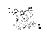 Diagram for 1973 BMW 2002 Piston - 11251261926