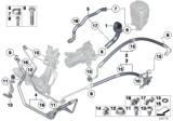 Diagram for 2011 BMW 535i GT Power Steering Hose - 32416789455