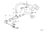 Diagram for 1993 BMW M5 Air Hose - 13411312666