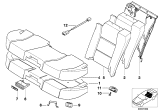 Diagram for 2001 BMW 740i Cup Holder - 51168212130