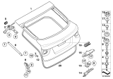 Diagram for BMW 530xi Door Lock Cylinder - 51247114612