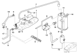 Diagram for 2002 BMW M5 Vapor Canister - 16136757556