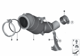 Diagram for 2015 BMW 228i Catalytic Converter - 18327645666