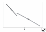 Diagram for 2020 BMW 228i xDrive Gran Coupe Wiper Blade - 61619466590