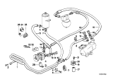 Diagram for 1992 BMW 735iL Power Steering Hose - 32411133229