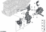 Diagram for 2017 BMW 740i Water Pump Gasket - 11538658571