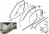 Diagram for BMW i8 Door Moldings - 51337313007