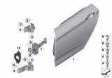 Diagram for 2015 BMW 428i Gran Coupe Door Check - 51227315927