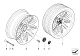 Diagram for BMW 645Ci Alloy Wheels - 36116760625