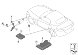 Diagram for BMW M850i xDrive Gran Coupe Antenna - 65208795960